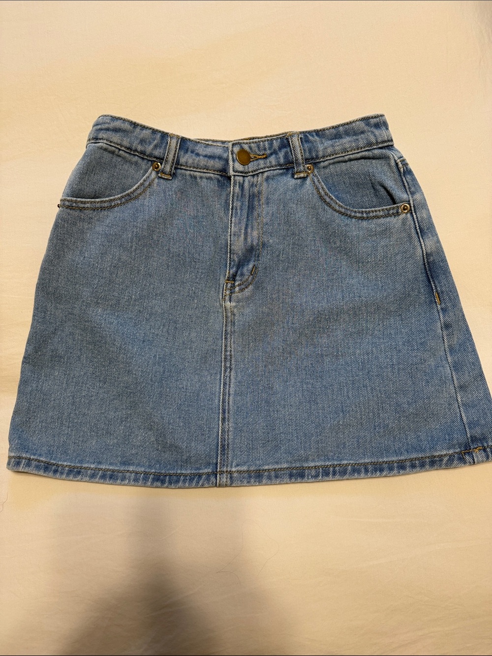 Jean skirt size small